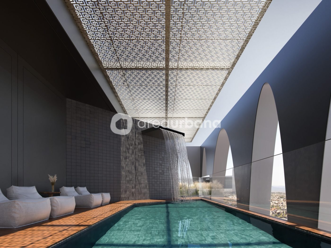 Doha i005 piscina infantil deck