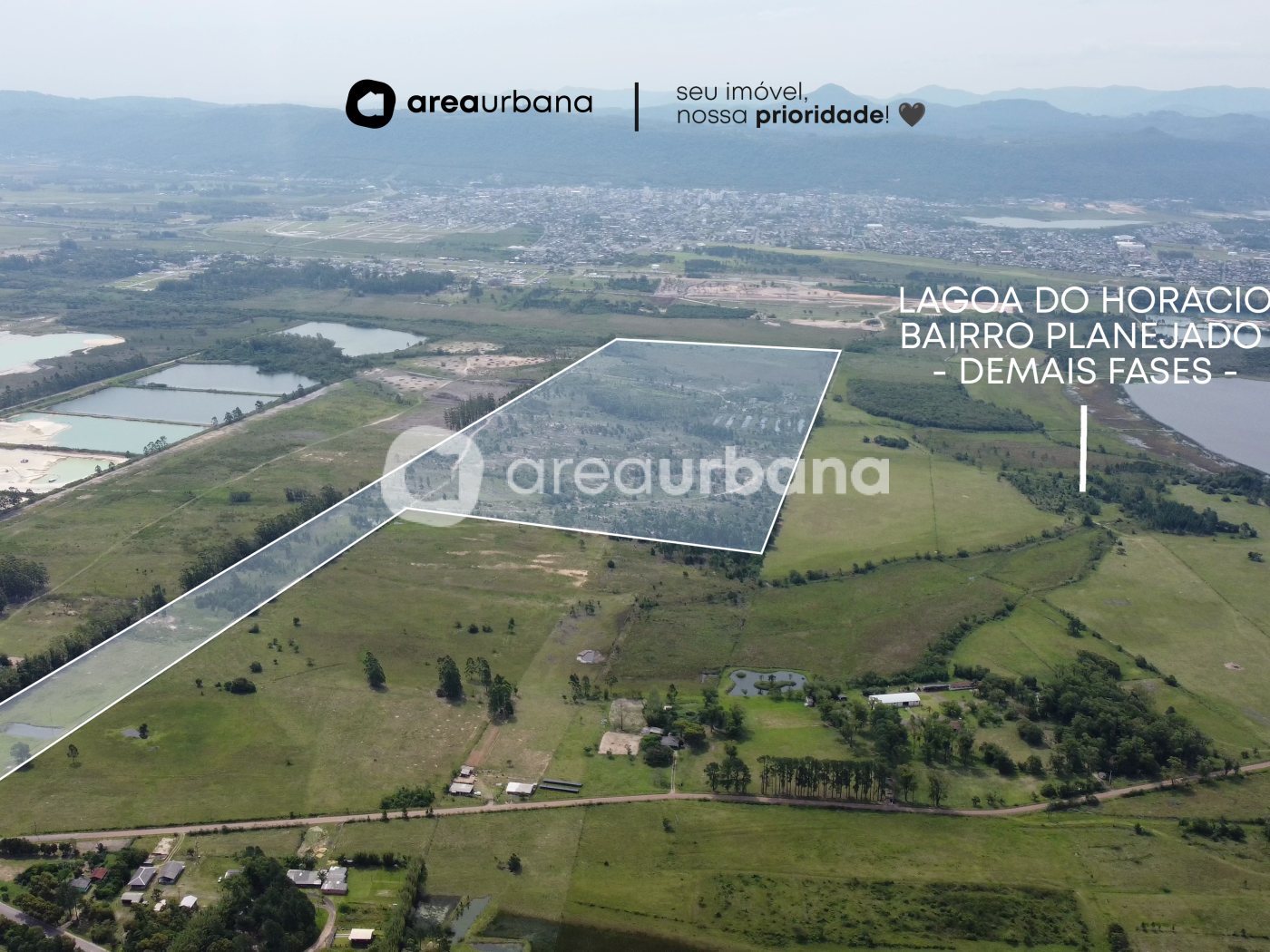 Lindeiro area 55ha capao da areia